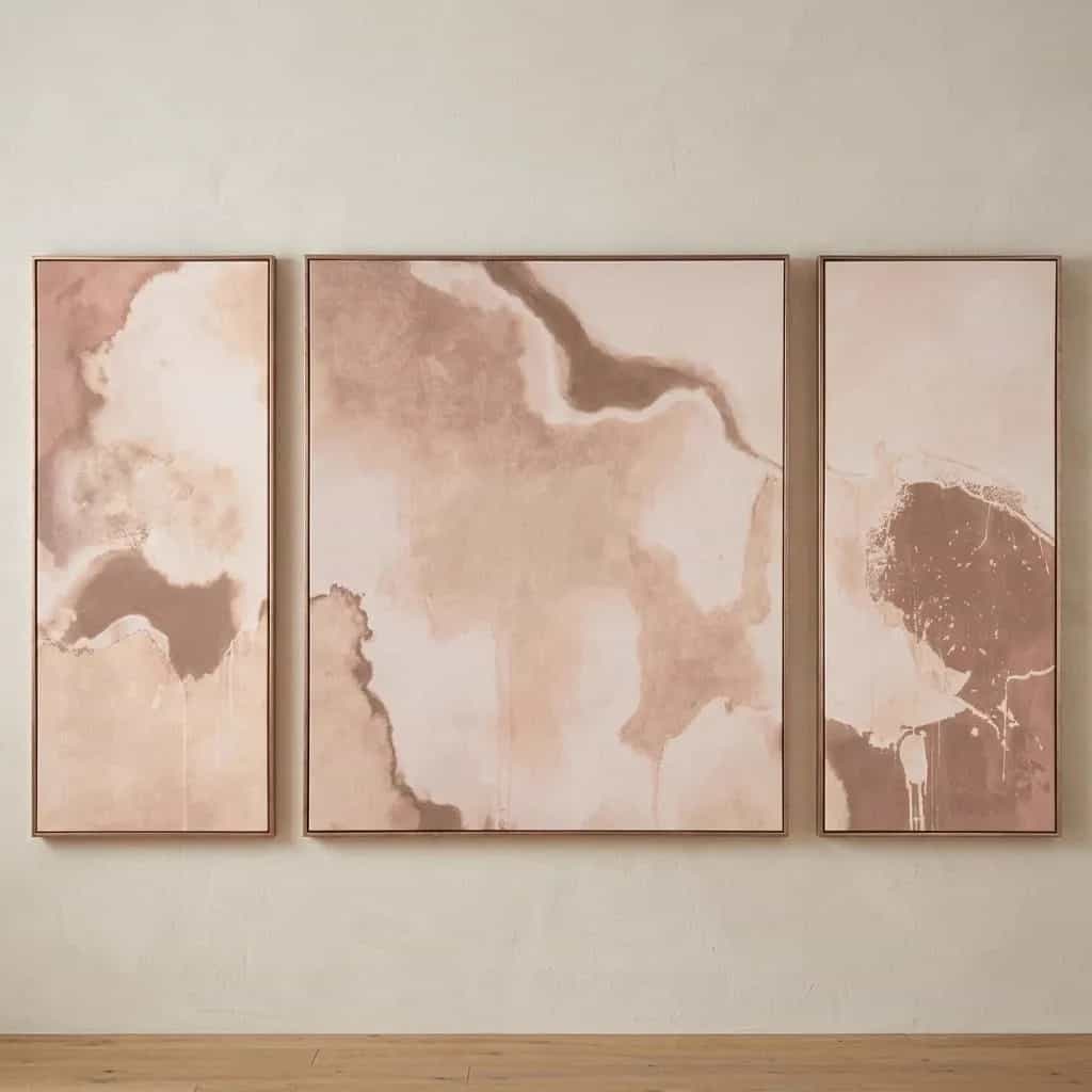 Wall art Liberty brown