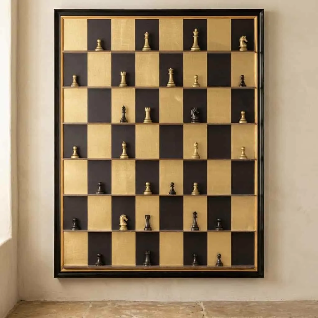 Wall art Nala black/gold