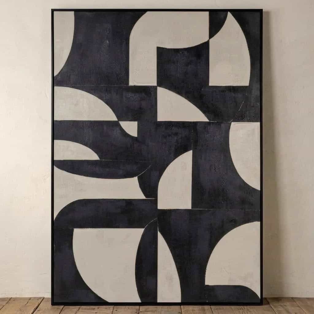 Wall art Splendor black