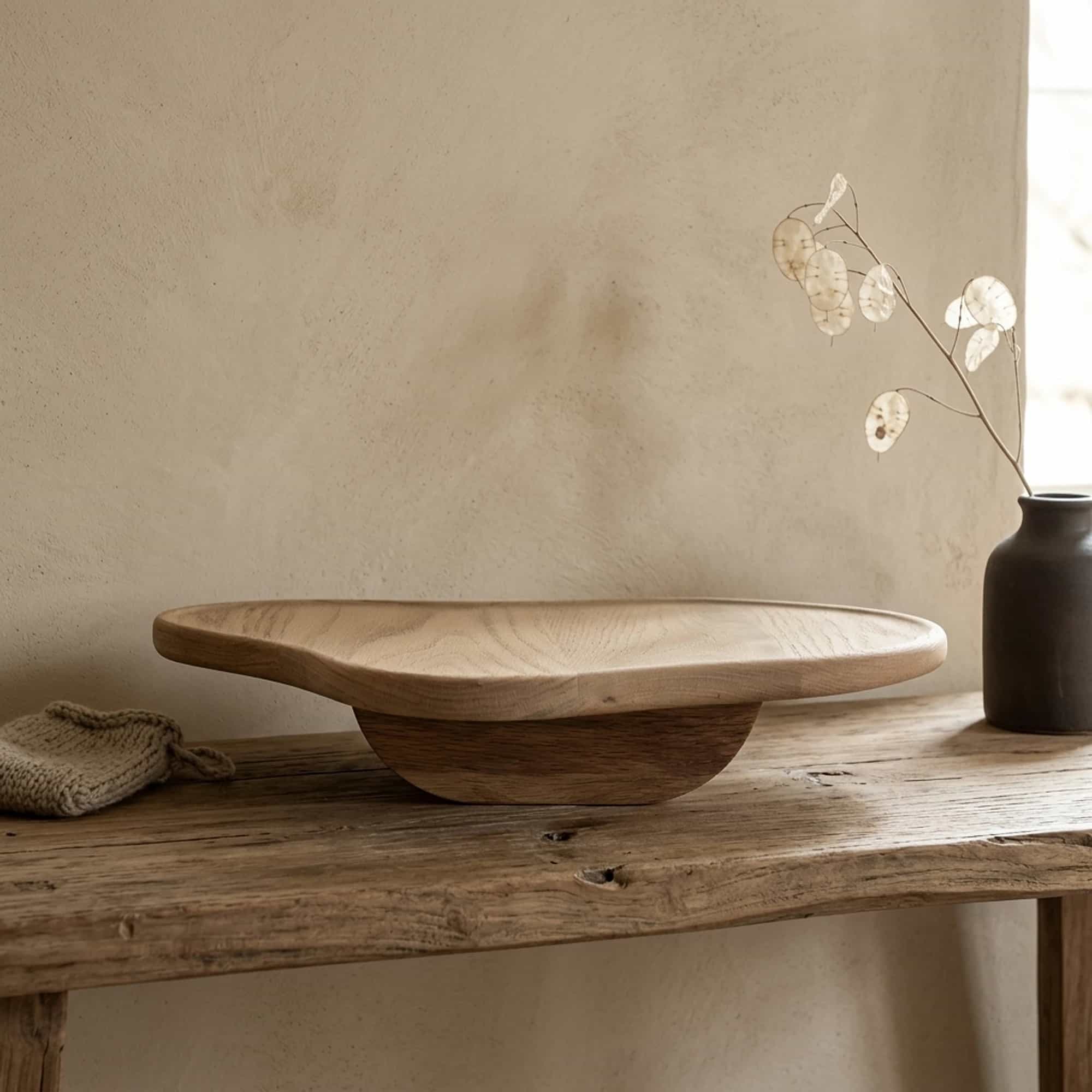 Dienblad Sofa Tray Eiken - By-Boo