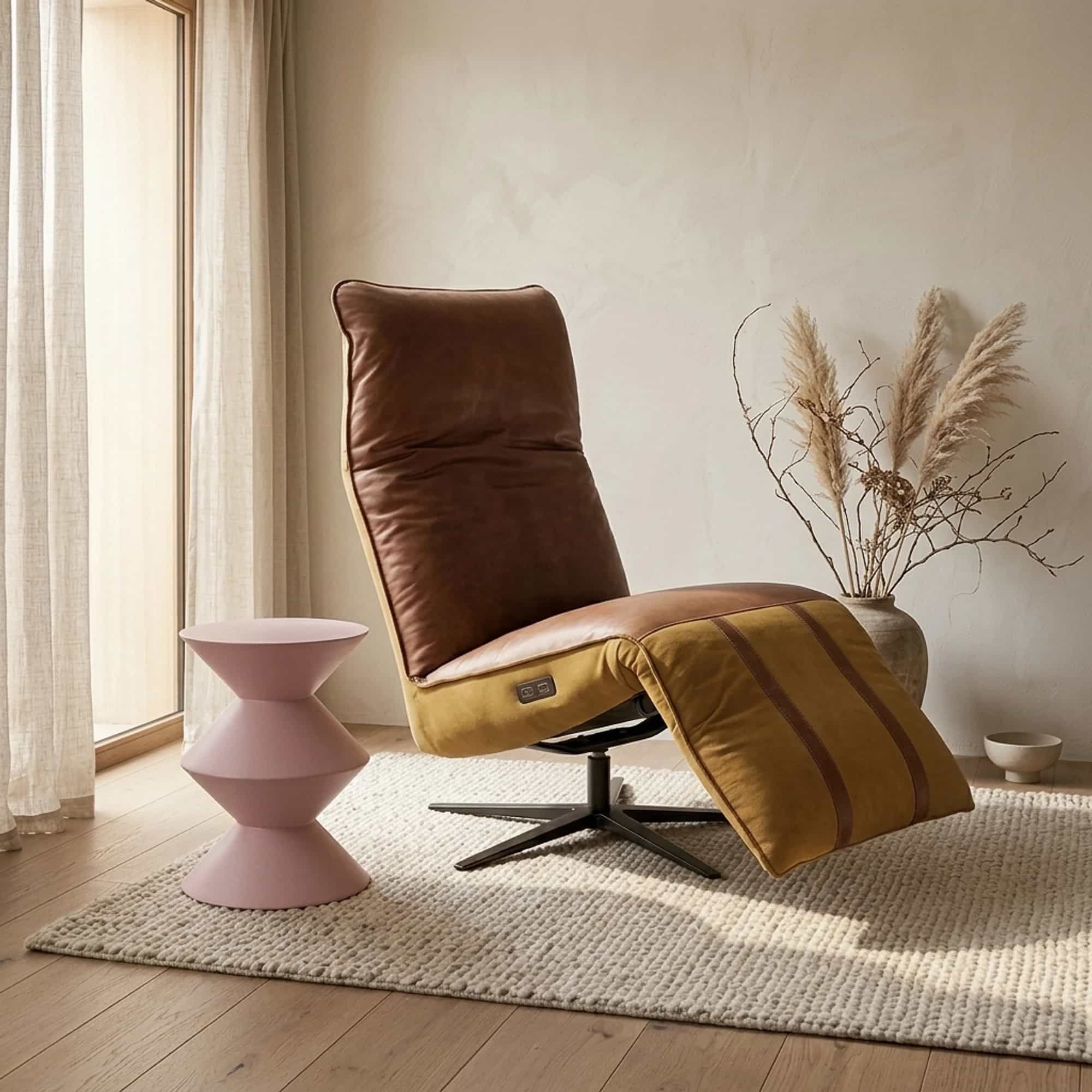 Fauteuil Sevilla Africa leder