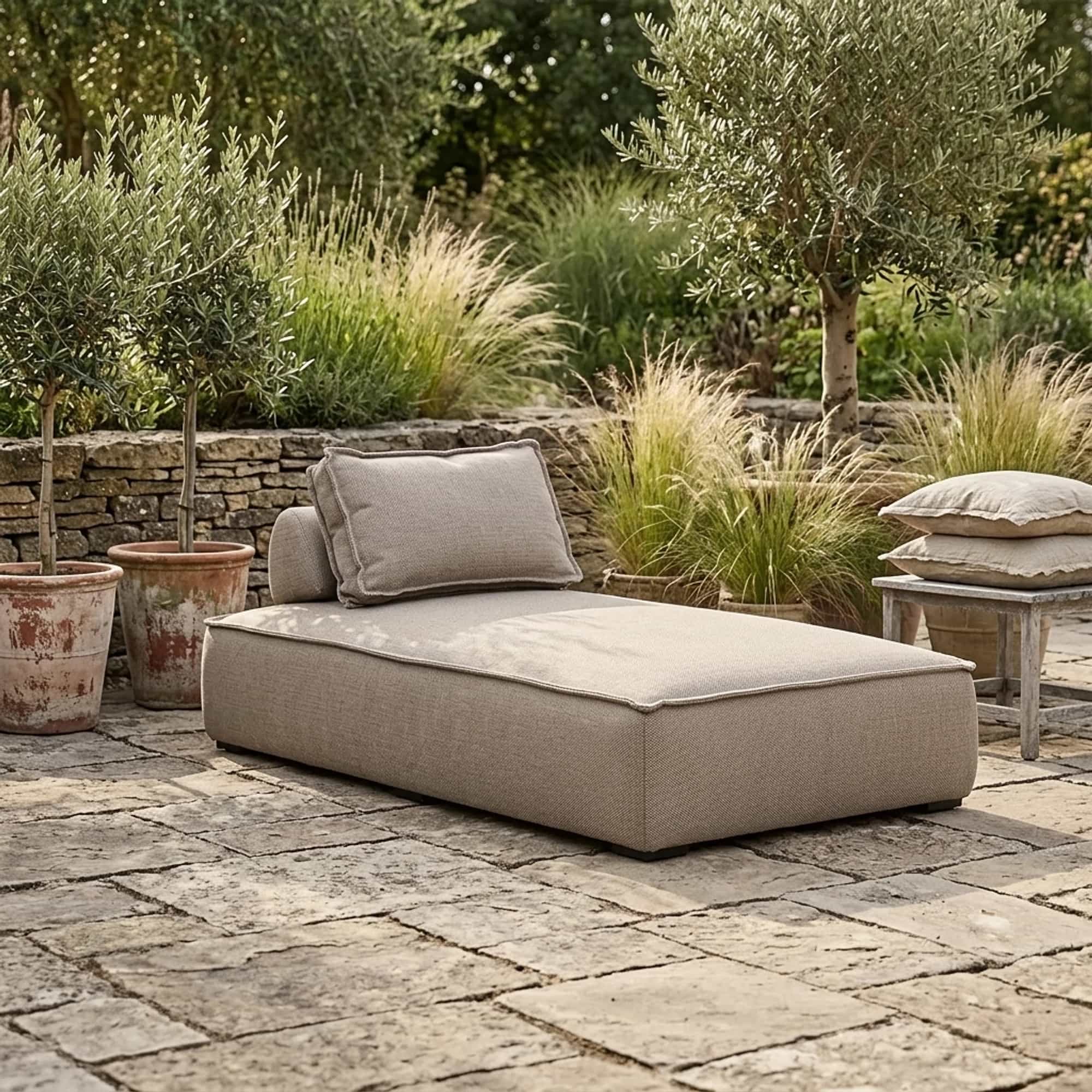 Outdoor dagbed Jondal taupe