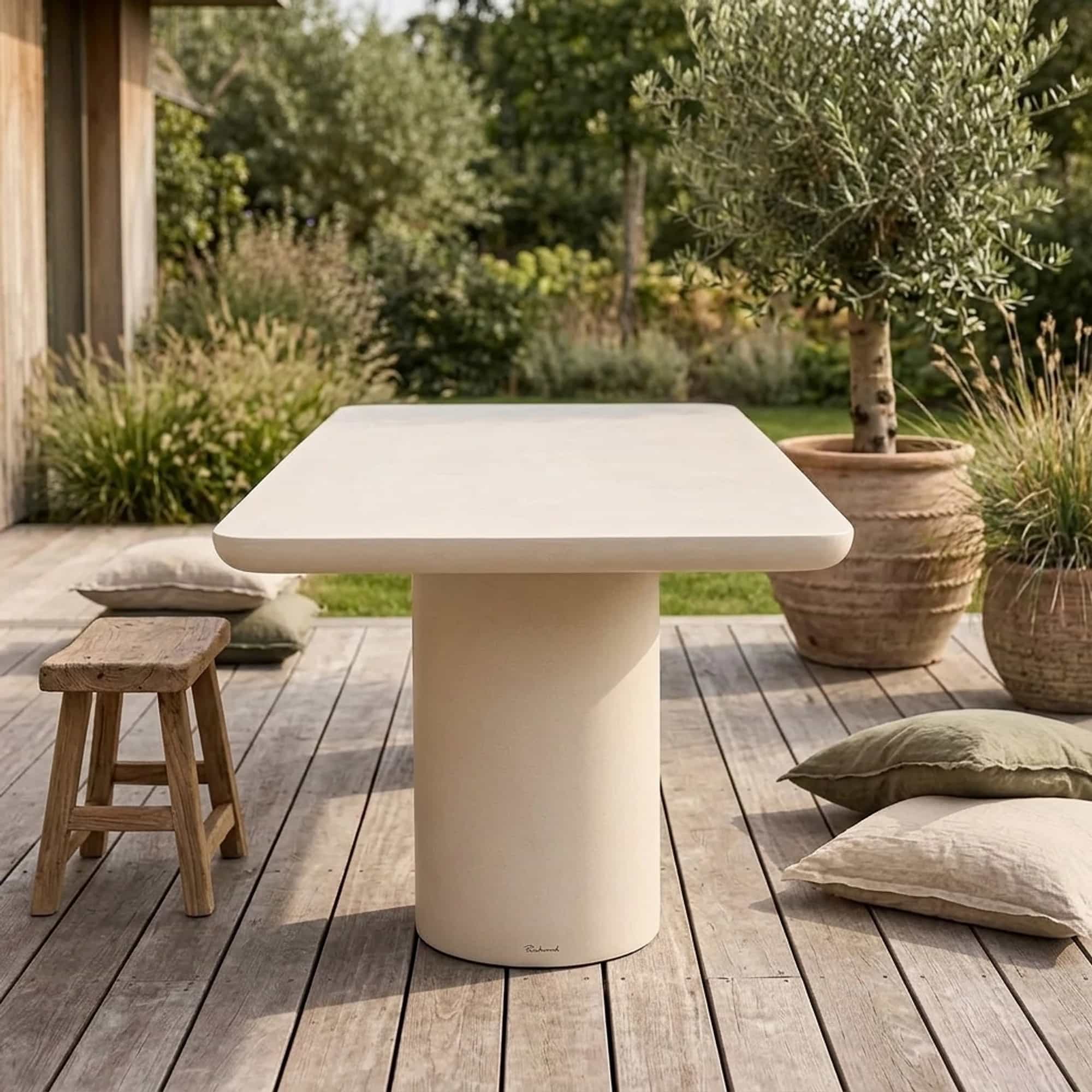 Outdoor eettafel Urban Bloom sandstone 230