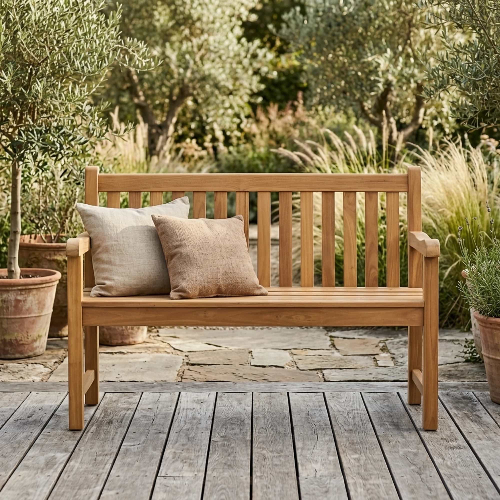 Tuinbank Hout - Benoa