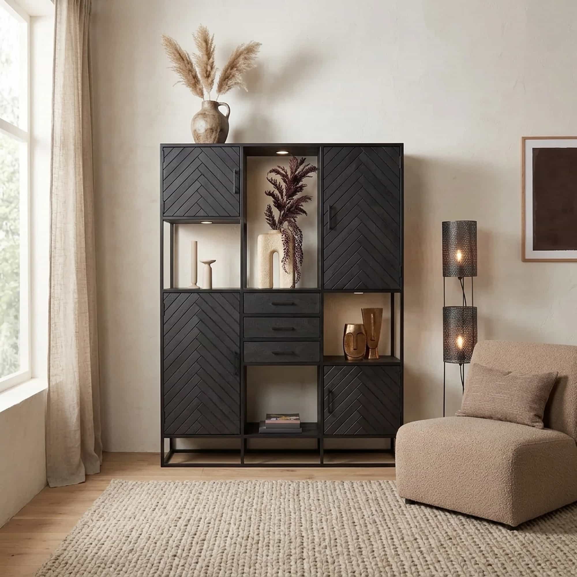 Vakkenkast New York Supreme XXL | 160 cm