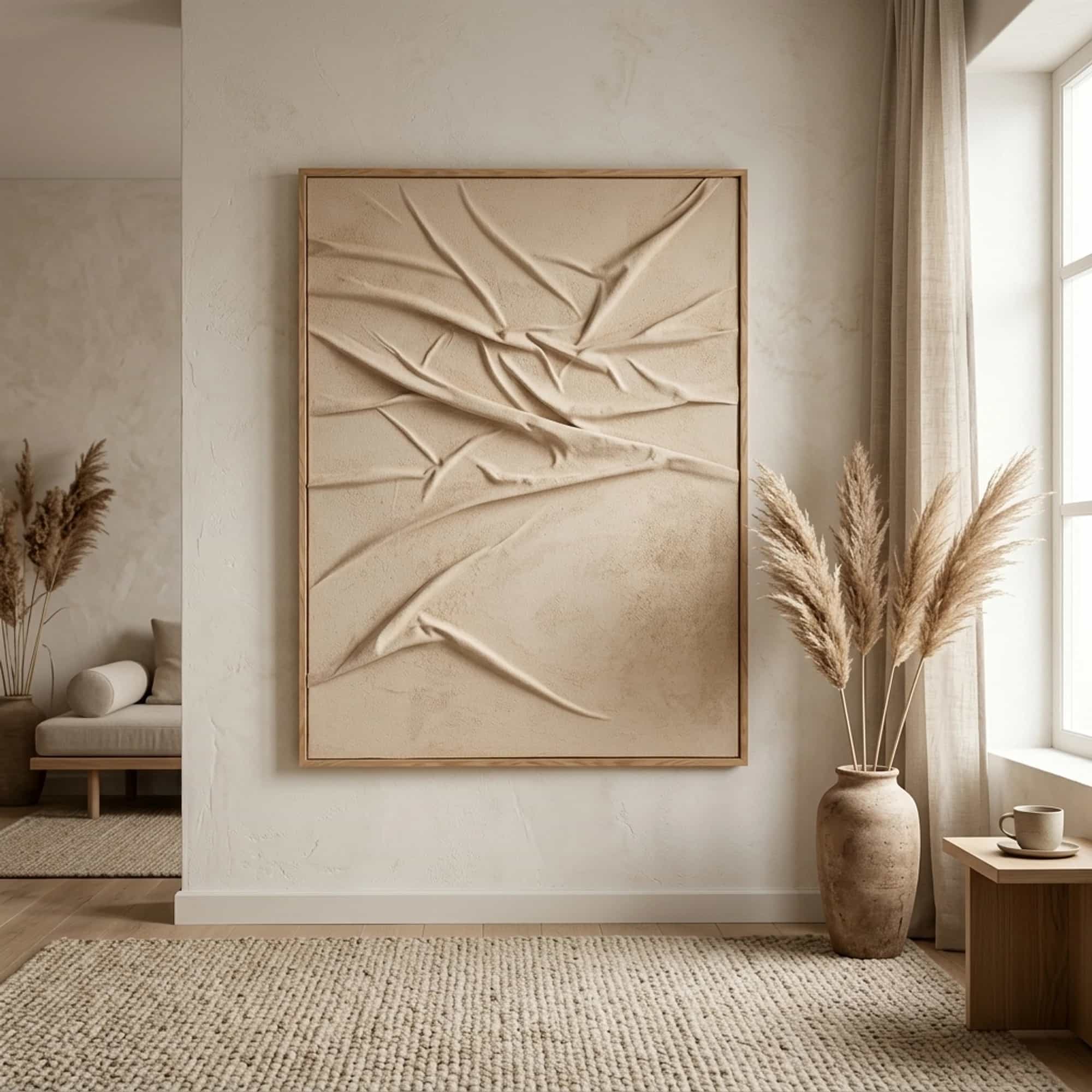 Veck 90x120 cm Beige - By-Boo