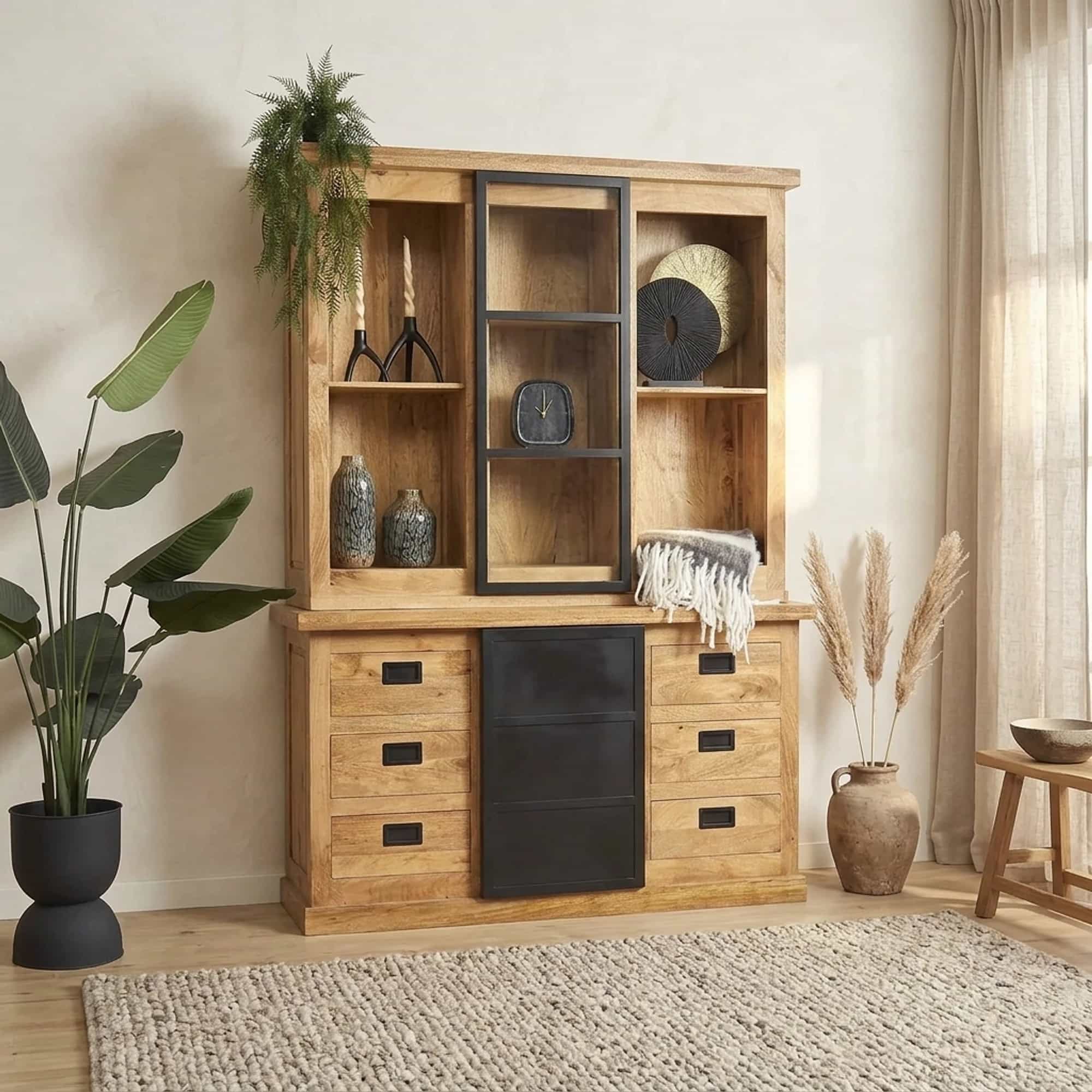 Vitrinekast Nashville | 160 cm