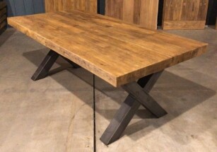 Eettafel Solid teak Mokana