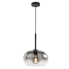  Hanglamp Bellini - Plat - smoke-helder