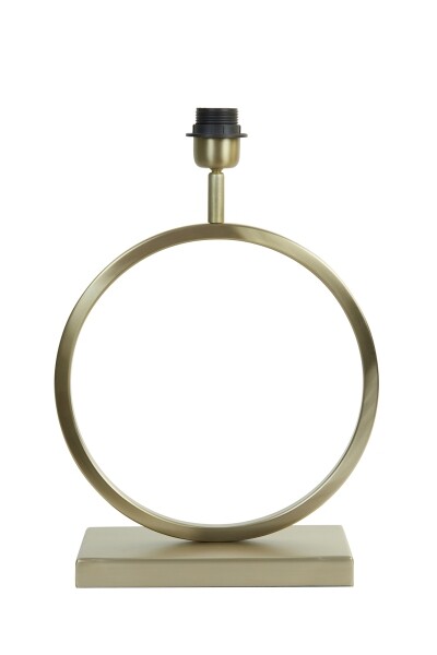 Moderne tafellamp Liva goud staal.