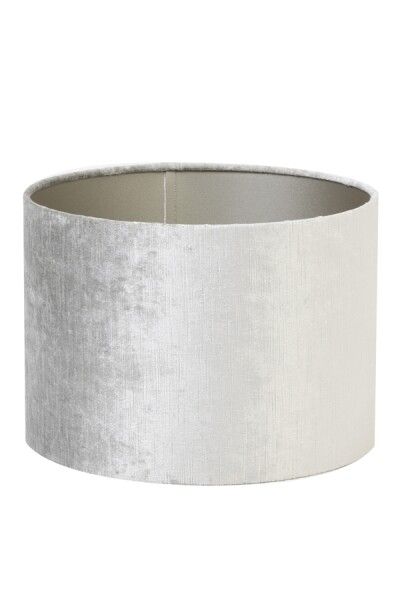  Lampenkap Gemstone - Zilver Cilinder 