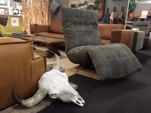 Niek Relaxfauteuil van Chill line in kenia leder