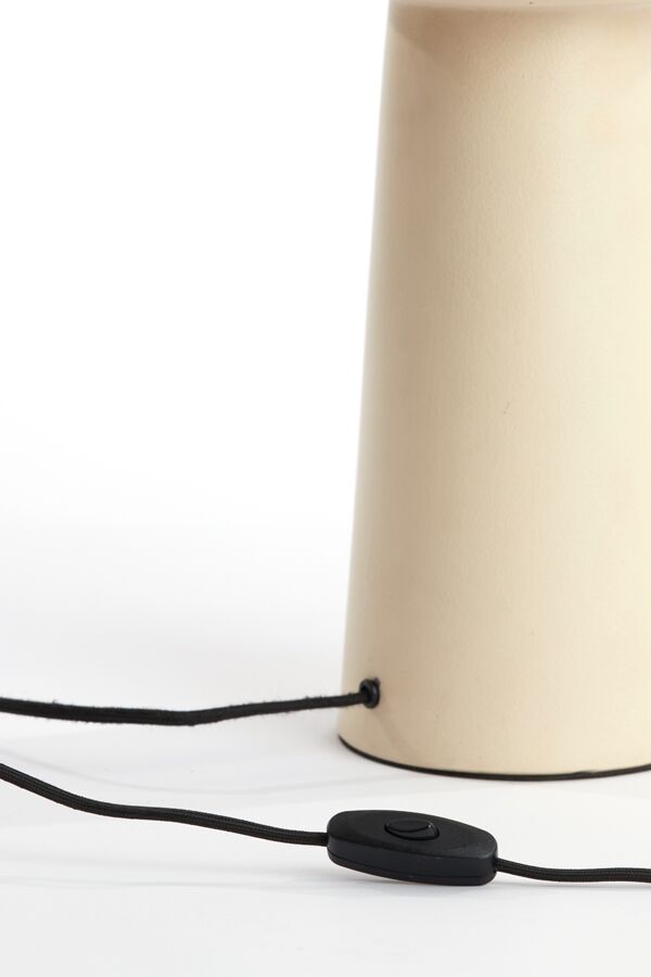 Noordoosten halfgeleider Uitrusten Tafellamp Denia mat creme van Light & Living