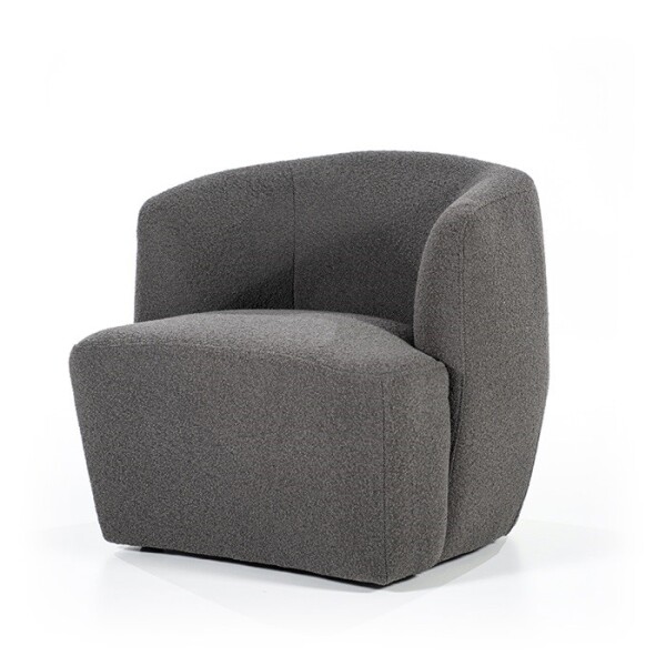 Moderne fauteuil Charlotte in trendy stof.