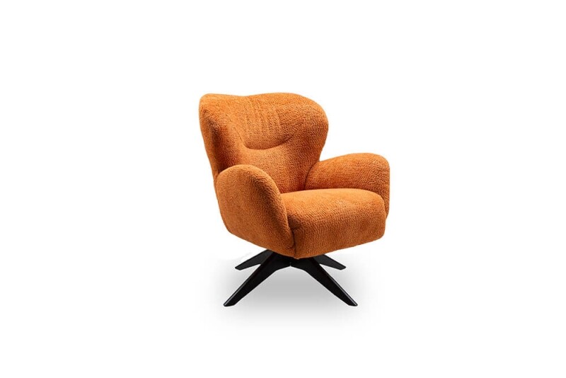 Fauteuil Juicy Lucy in stof of leder 
