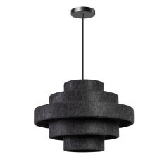 Moderne hanglamp Jones grijs stof