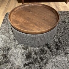 Hocker Ossana Mangohout stof