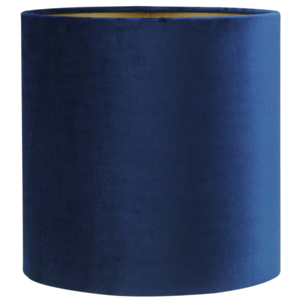 ETH Lampenkap San Remo Cilinder - Blauw 