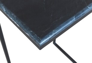 Laptoptafel Marmer zwart