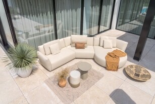 Outdoor loungebank Salina met ultiem comfort