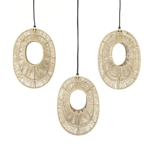 By-Boo Pendant Lamp Ovo Cluster Natural 