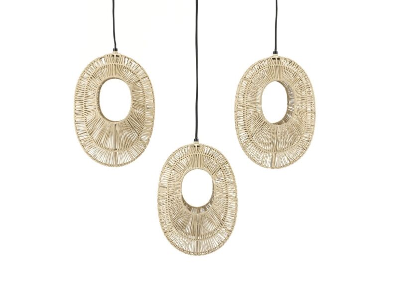 By-Boo Pendant Lamp Ovo Cluster Natural 