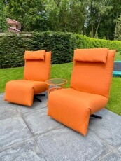 Relaxfauteuil Indi outdoor manueel verstelbaar