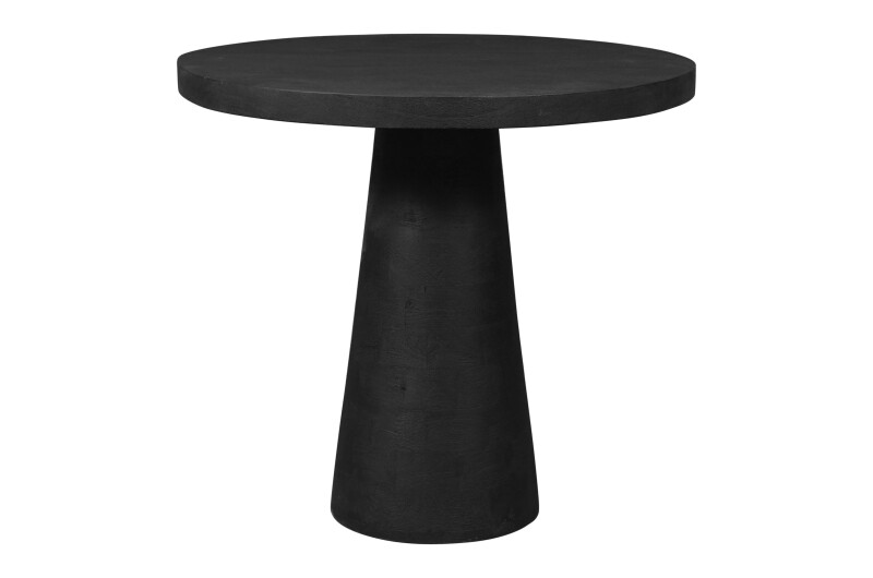 Moderne salontafelset Boaz van zwart mangohout