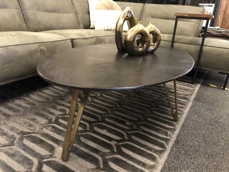 Bronzen salontafel 