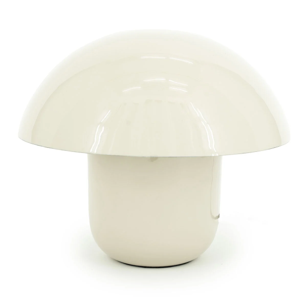 Tafellamp Toad paddenstoel Beige
