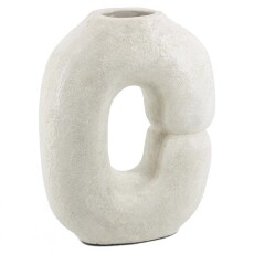 Vaas Donut cirkel uit aardewerk