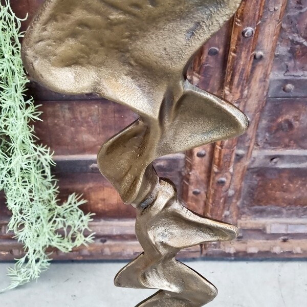 Benoa Sculptuur metallic bronze 