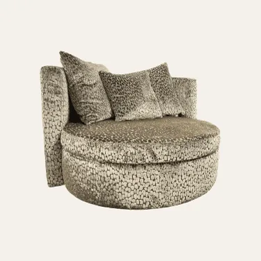 Velvet fauteuils