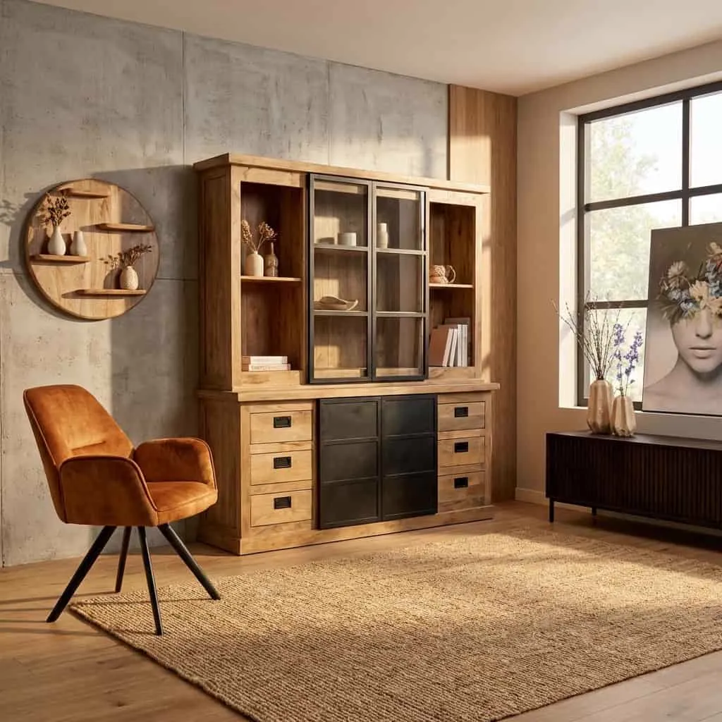 Woonserie Noa mangohout
