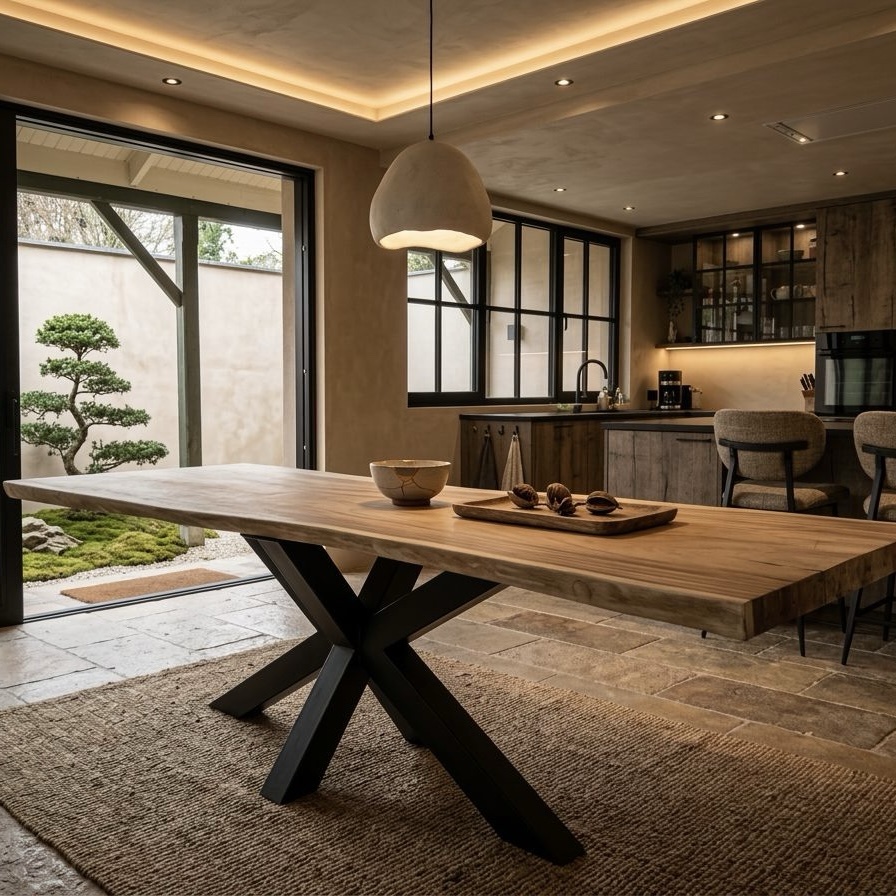 Tafels collectie Mokana — Boomstamtafel suarhout