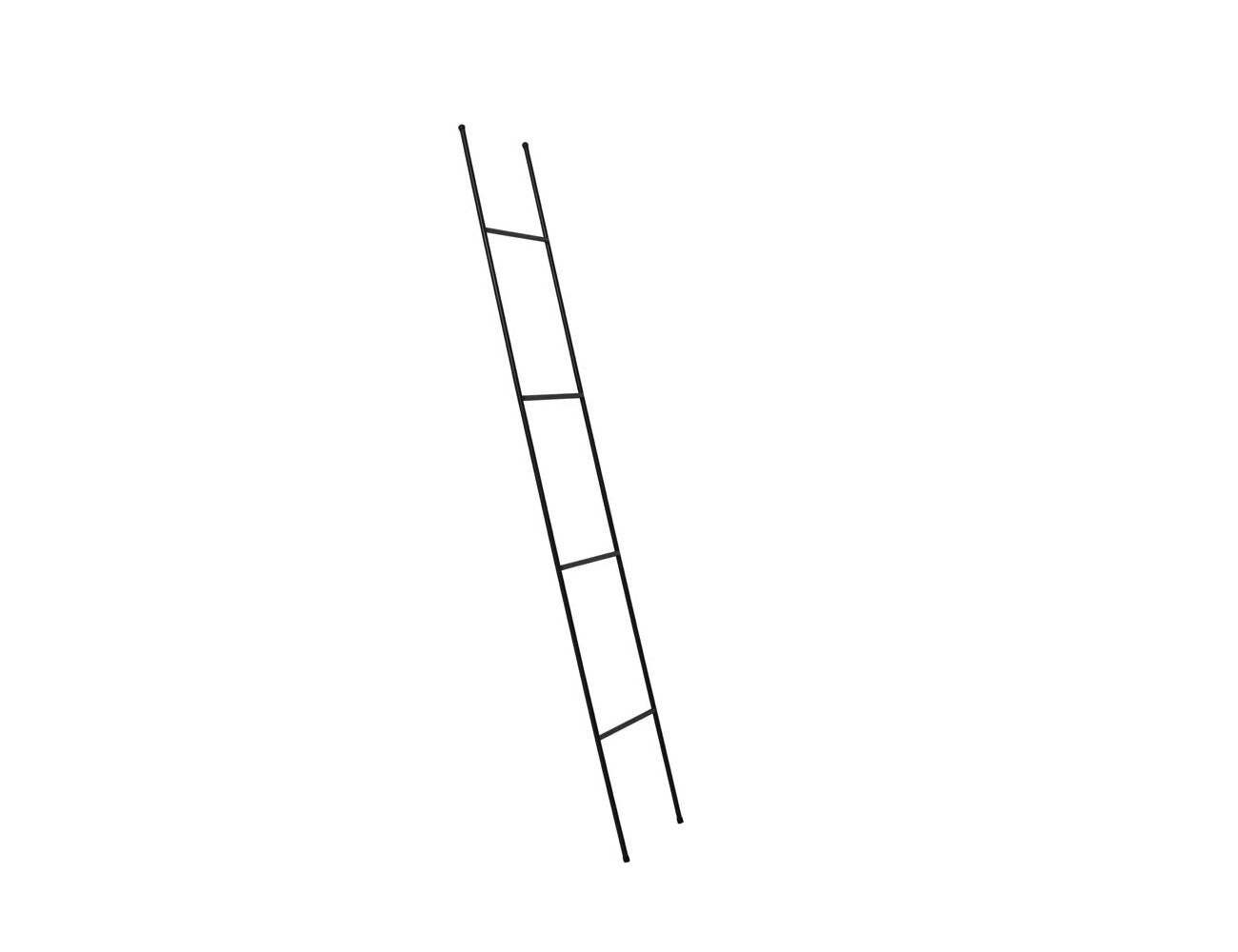 Ladder-Sten-180cm-Zwart-1