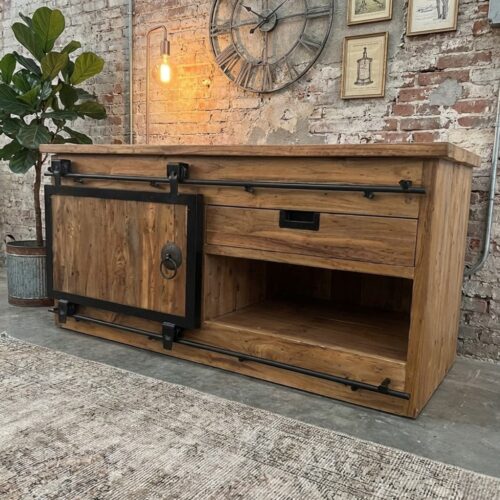 Tv-meubel Donny | 1 schuifdeur | 120, 140 & 160cm