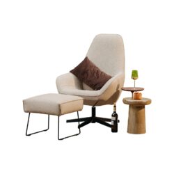 Fauteuil Hugo stof
