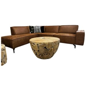 Moderne hoekbank Marvin bull 09 camel