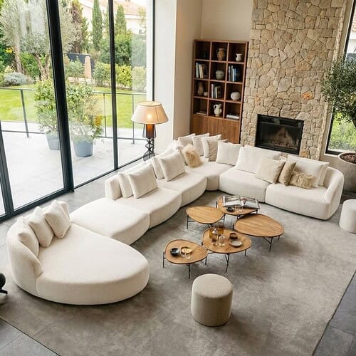 Luxe originele houten salontafelsets met landelijke uitstraling.