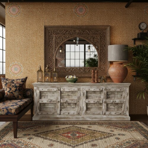 India Dressoir Merano 220 cm Britt