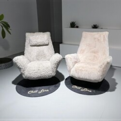 Jesse van Chill Line in bunny stof exclusief bij Mokana Meubelen