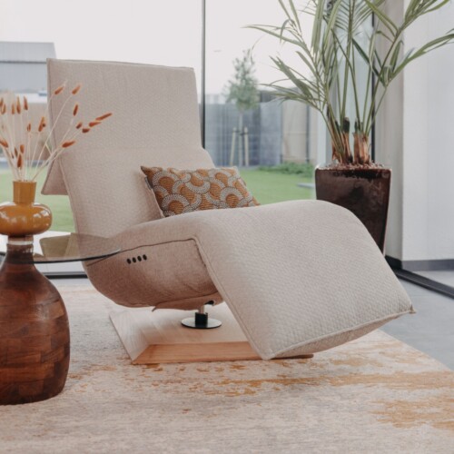 Relaxfauteuil Sascha Chill Line elektrisch verstelbaar in 200+ stoffen Mokana Meubelen