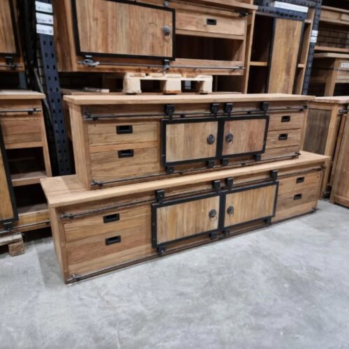 Tv-meubel Donny | 2 Schuifdeuren