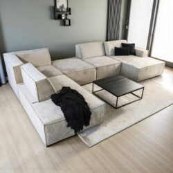 Tori bank van Sevn met verstelbare rug