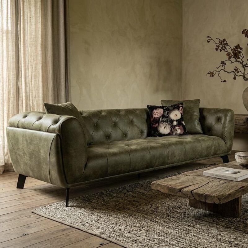 Bank Capetown olijfgroen