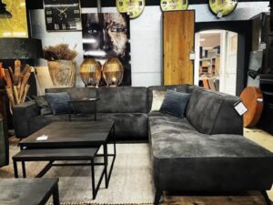 Hoekbank Locarno Antraciet