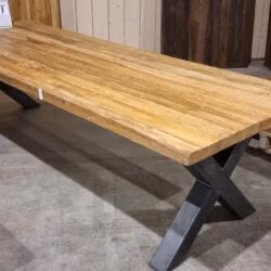 Eettafel Donny Teakhout massief