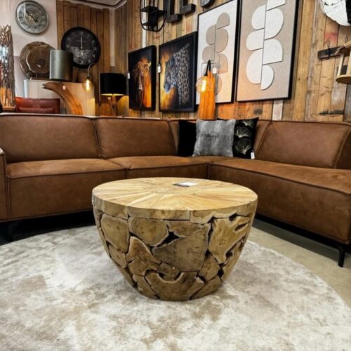 Corner sofa Marvin eco leather