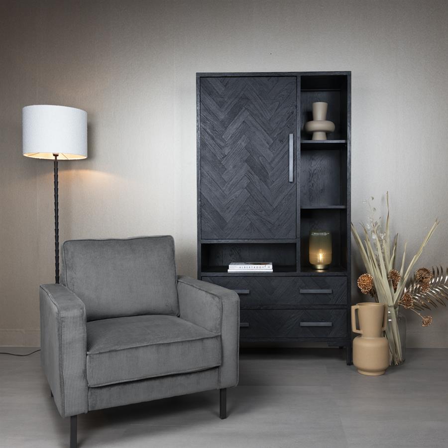 Norwich Fauteuil – fabric Lara 026 Dusty Grey